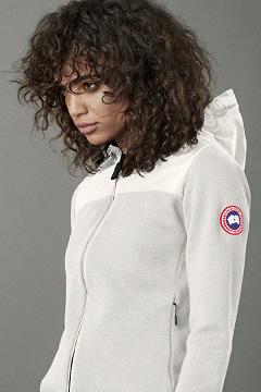 Ropa Canada Goose Mujer Mexico - WindBridge Sudadera Con Capucha Blancos LQ2760958